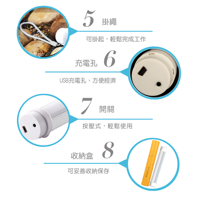 如意金光棒LED手電筒